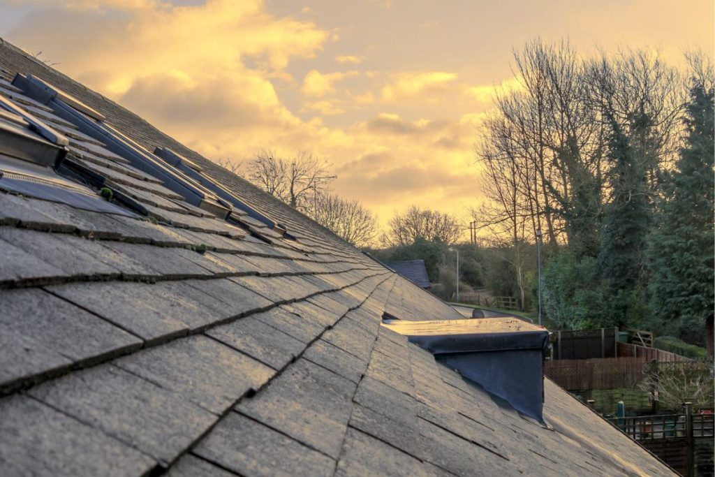 slate roof